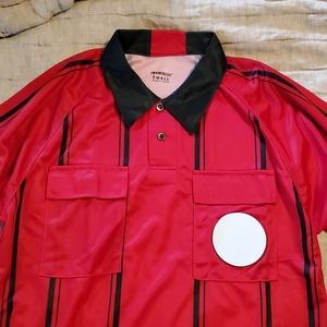Men's soccer referee shirt
